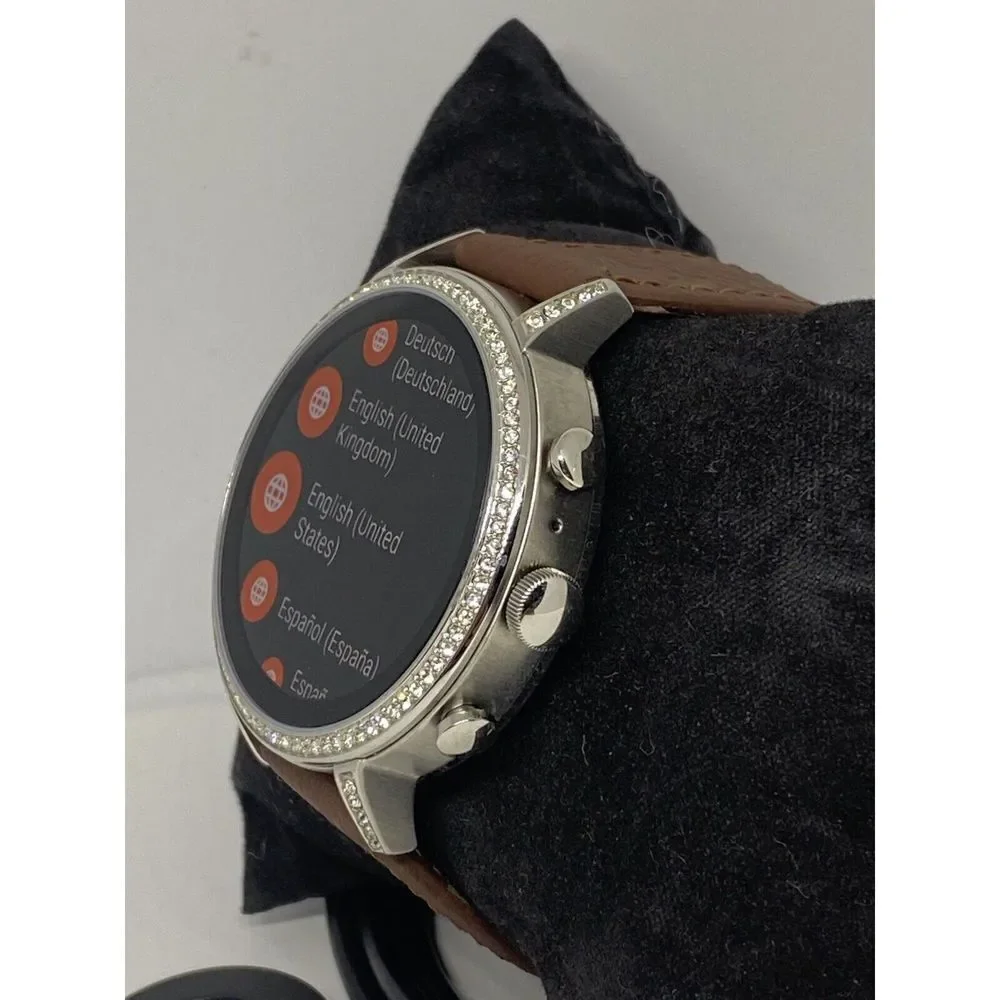 Fossil Gen 4 Authentic Digital Dial Smart Watch Custom Band FTW6013 AB362
